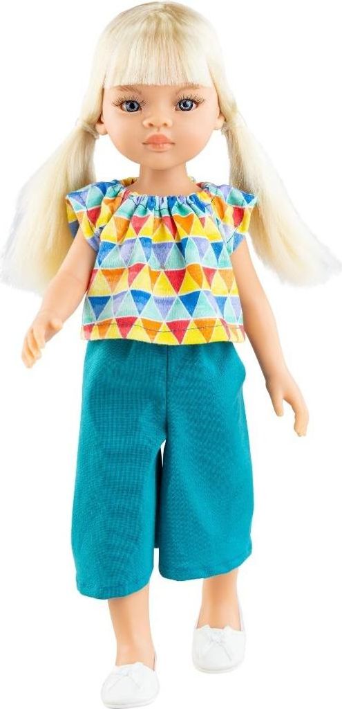 Paola Reina Modepuppe Virgi Blau 32 cm - Spielpuppe für Kinder