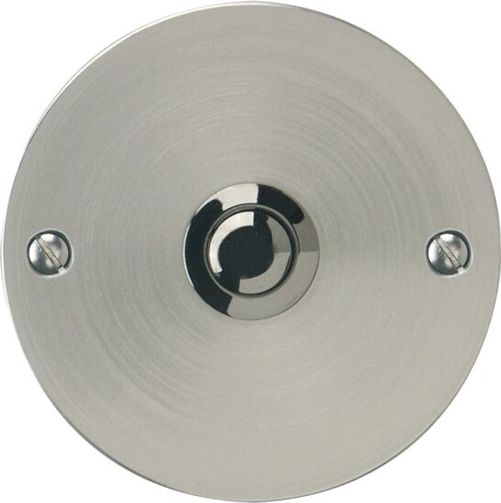REV Klingeltaster rund Chrom, (KE05) Produktbild 