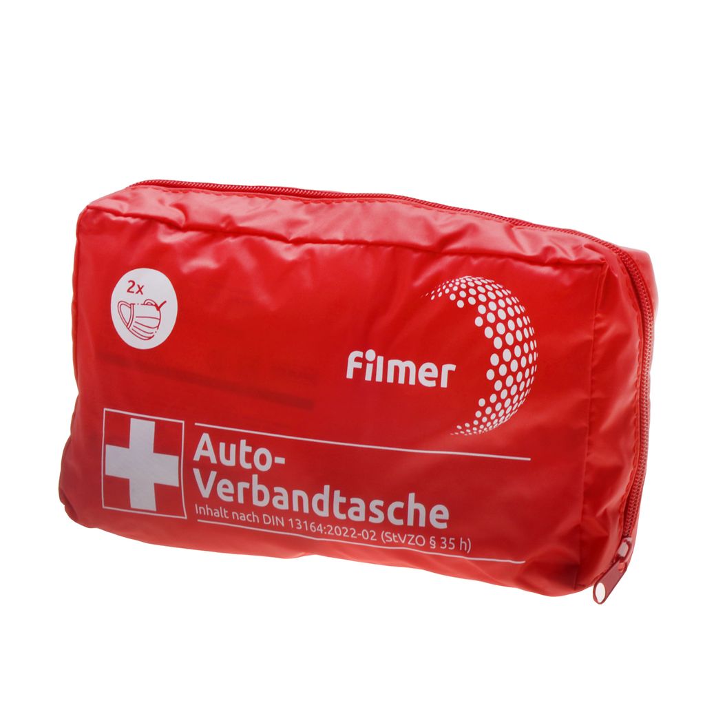 WALSER KFZ-Verbandtasche, Auto-Verbandskasten, Erste Hilfe Koffer