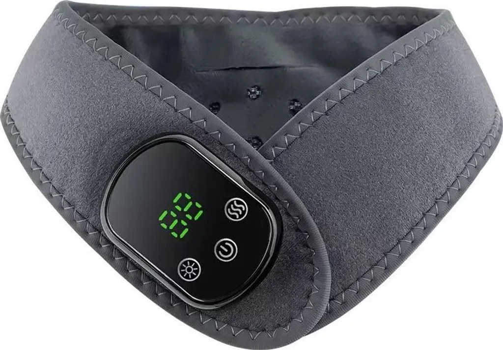 Appareil de Massage Cervical Chauffant INF à Vibration et Luminothérapie