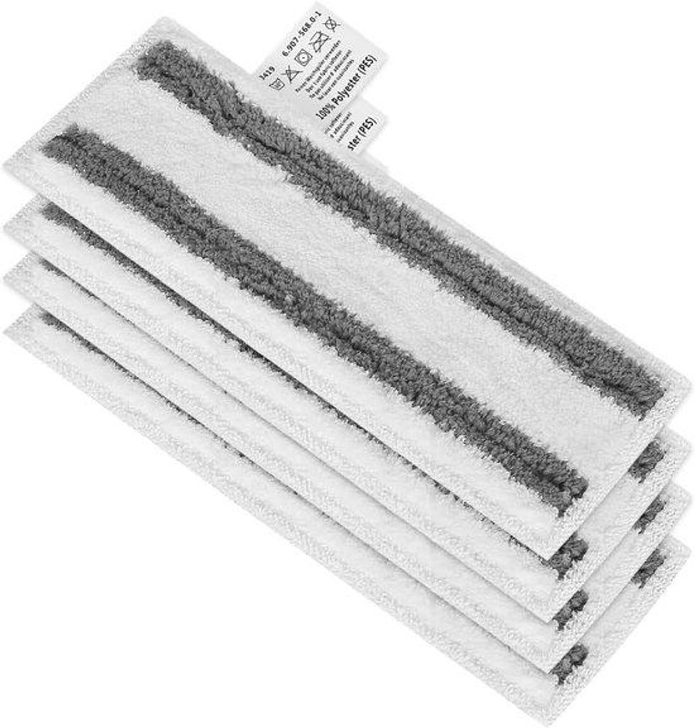 Dampfputzhandtücher - Mikrofaserputzhandtücher - Geeignet für Karcher Easyfix SC-Serie - Geeignet für Karcher Dampfputzgeräte SC1, SC2, SC3, S...