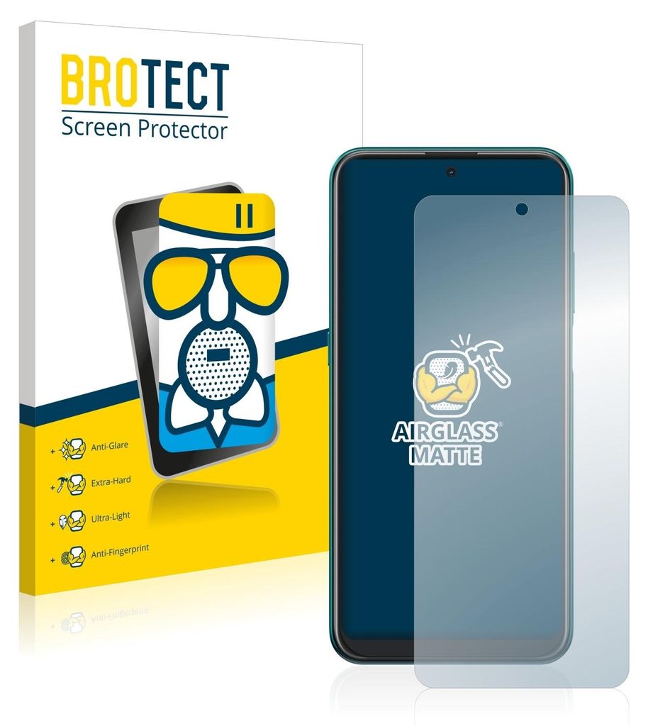 BROTECT Entspiegelungs Schutzglas für Nokia X20 Schutzfolie Panzer Folie Glas Display Schutz matt