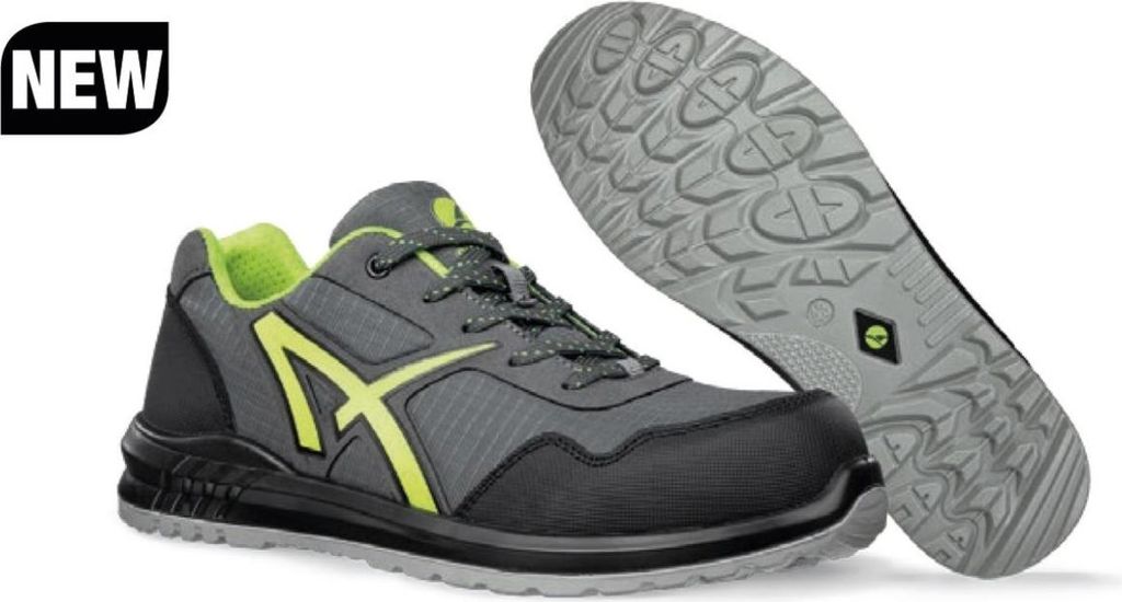 Albatros DRIFTER Sicherheitshalbschuhe S1P SRC grau/grün 39