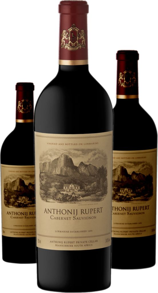 3 x Anthonij Rupert Cabernet Sauvignon Franschhoek Anthonij Rupert Wyne