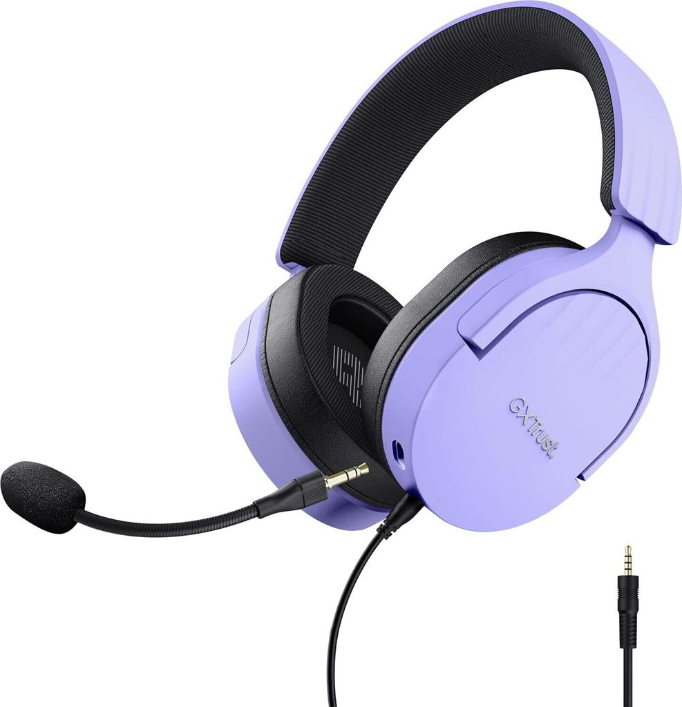 Gaming Headset für PC, PS5, PS4, Xbox Series X|S, Switch, 3,5-mm Klinke, 35% Recyclingkunststoff, Over-Ear Kopfhörer, Mikrofon