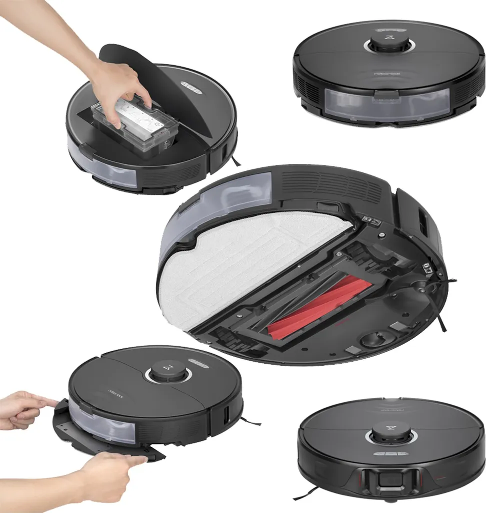 Accessoires officiels Roborock S8 haute efficacité et brosses souples