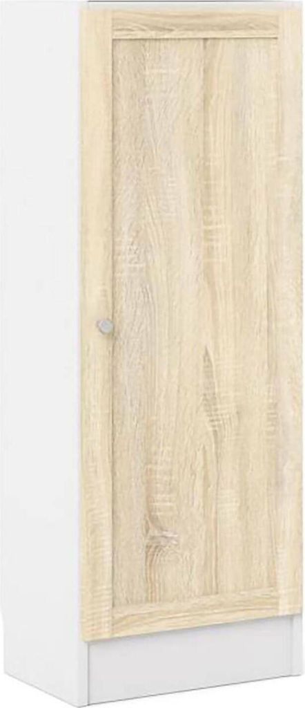 Dmora Schuhschrank Amarante 40.6x28.3x107.2 cm Weiß 2 Böden, 1 Tür