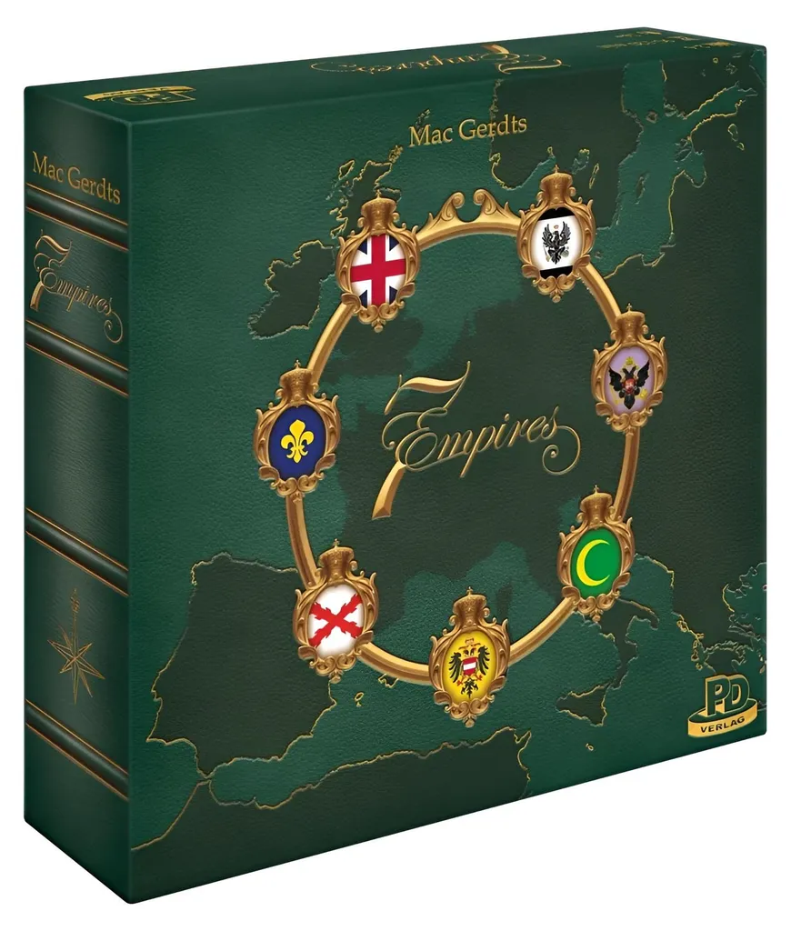 7 Empires avec Plateau XL et Pions en Bois : Jeu de Stratégie Immersion