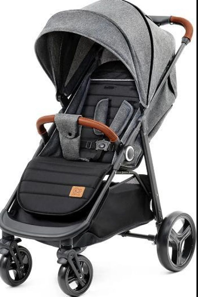 Passeggino Kinderkraft Grande Plus, colore grigio Immagine del prodotto 