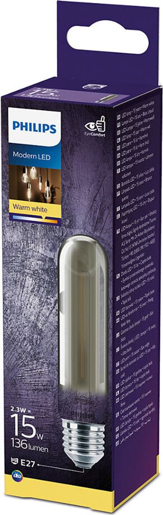 LED Pin E27 2,3W ww Smoky non dim Philips Image du produit 