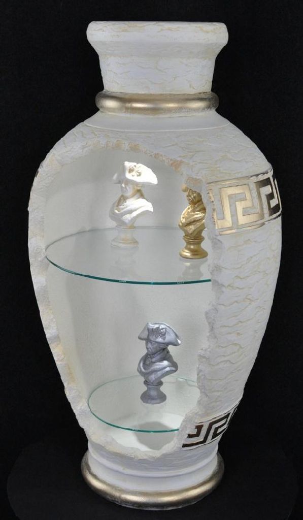 Decorative Design Vase Bar Shelf Glass Lamp Vase Cabinet Showcase New Decoration