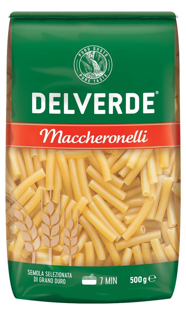 Delverde Maccheronelli mały makaron z semoliny z pszenicy Zdjęcie produktu 