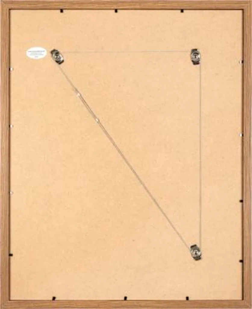 Walther cornice in legno Fiorito 40x60 cm noce vetro acrilico - 8