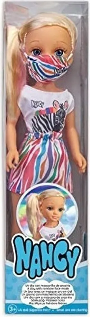 Nancy Rainfish Mask Poupée Multicolore de Collection avec Accessoire Fun