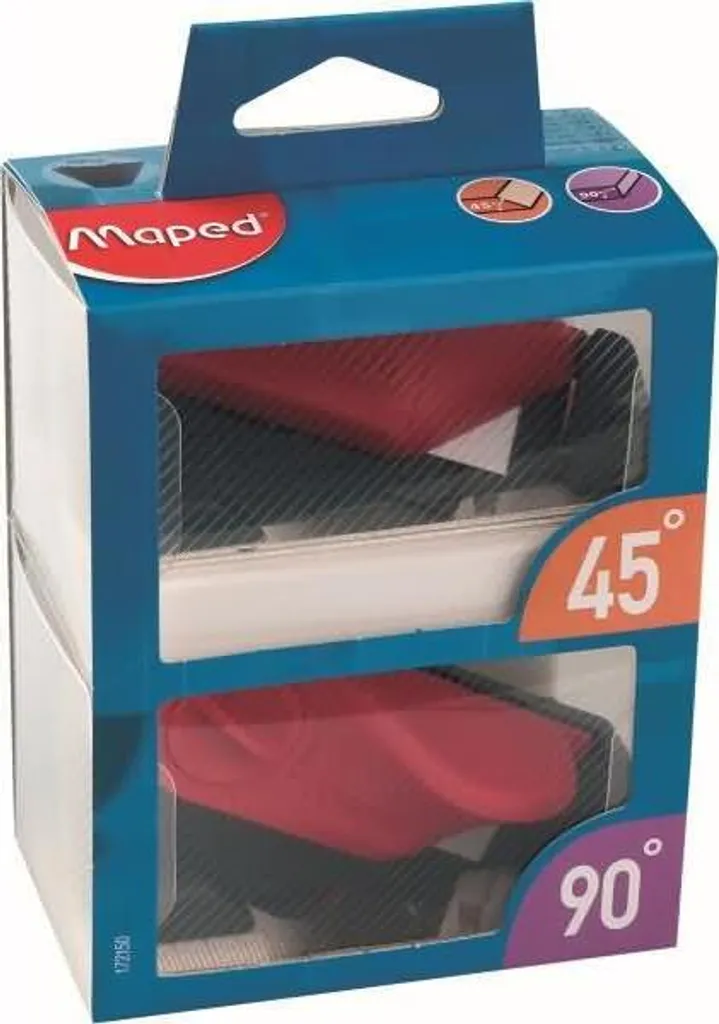 Set de coupe MatCutter 45/90 degrés avec 5 lames de rechange en blister