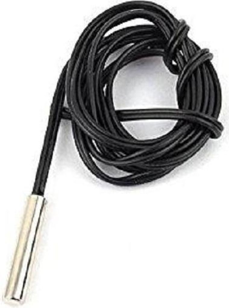 NTC-Thermistor 10 kΩ 5 % 5 x 25 mm mit 3 m Kabel
