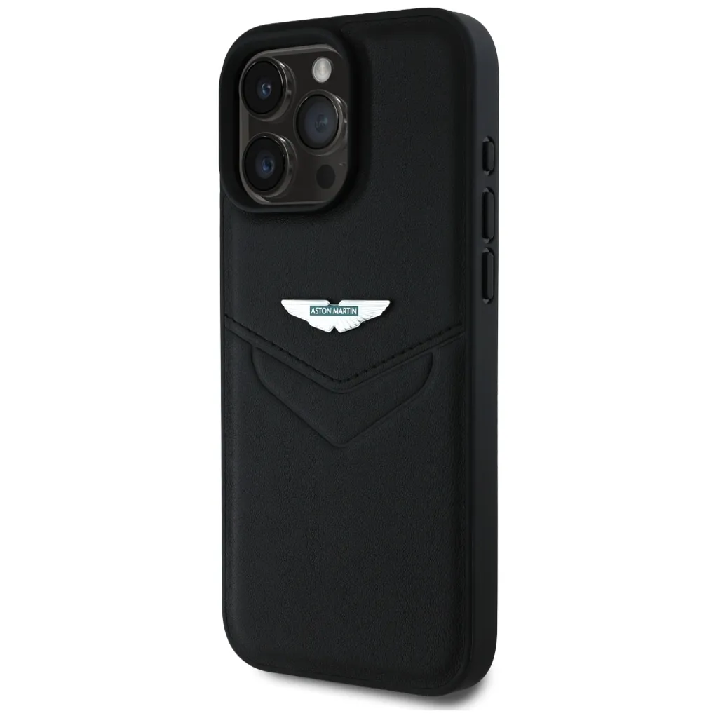 Protection Cuir Aston Martin iPhone 16 Pro Max pour Professionnel - 2