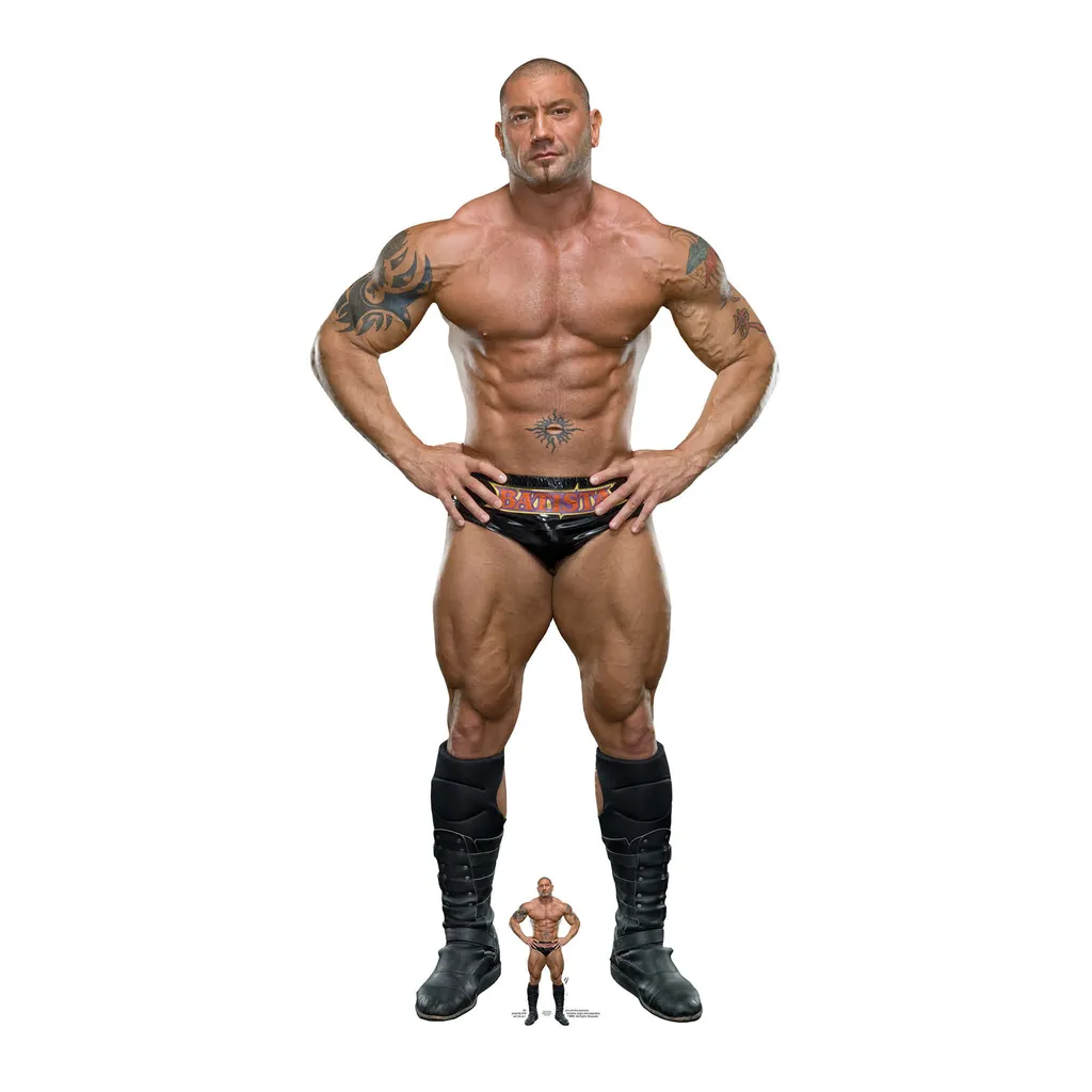 Sagoma Batista WWE 94x194 cm | Decorazione Eventi e Feste a Tema