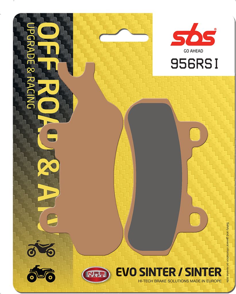 Bremsbelag SBS 956RSI (Satz pro Scheibe) Offroad Racing Sinter