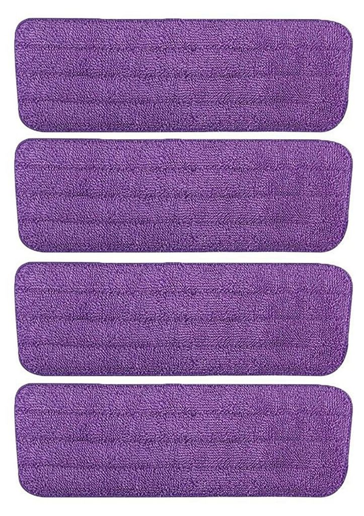 1/4 Stück Wischmopp-Pad, effiziente Leistung, Nass-/Trockenreinigung, Mikrofaser-Wischmopp-Pad zur Tierhaarentfernung für Swiffer PowerMop
