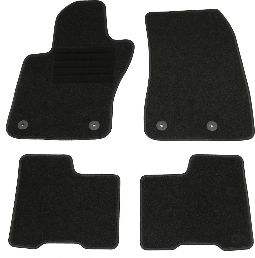 Fußmatten-Set für Fiat 500X, 02/2015-01/2017, 4-teilig, Produktbild 