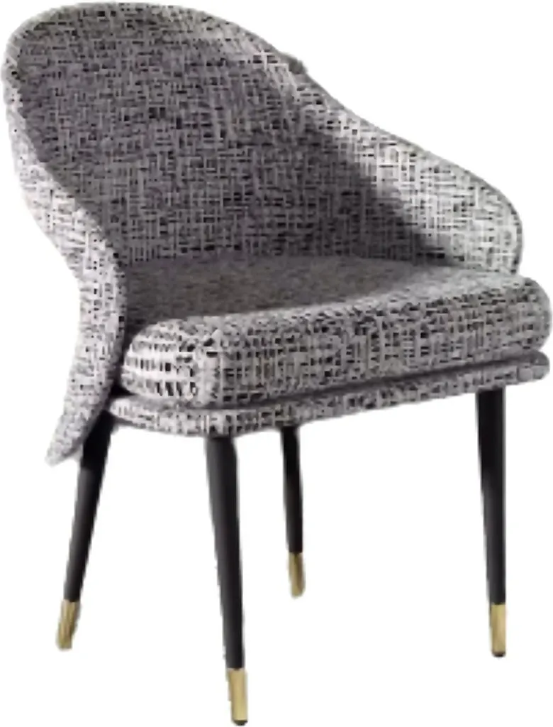 Chaises de salle à manger Milano Rembourrage Haute Densité Brun Lot de 2
