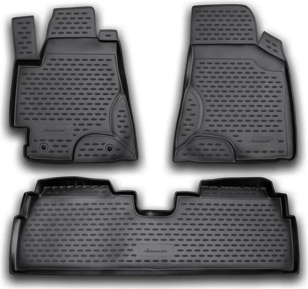 Tappetini ELEMENT 3D per Toyota Highlander 2001-2007 | 4 Pezzi su Misura