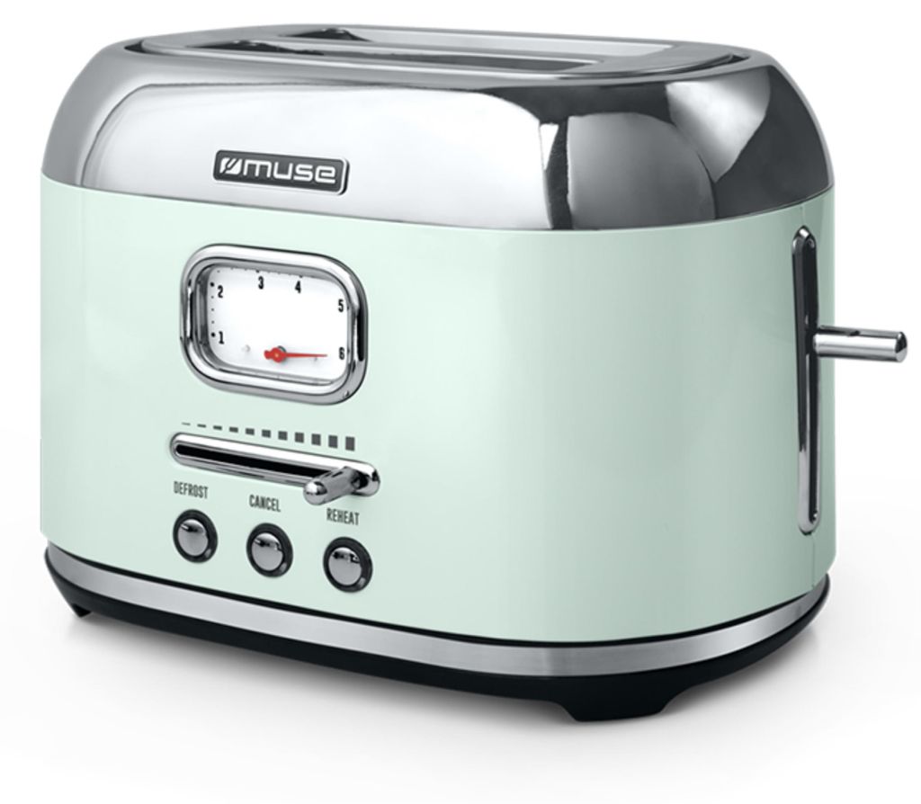 2-scheiben-toaster, 950 w, edelstahl Muse MS-120AG Produktbild 