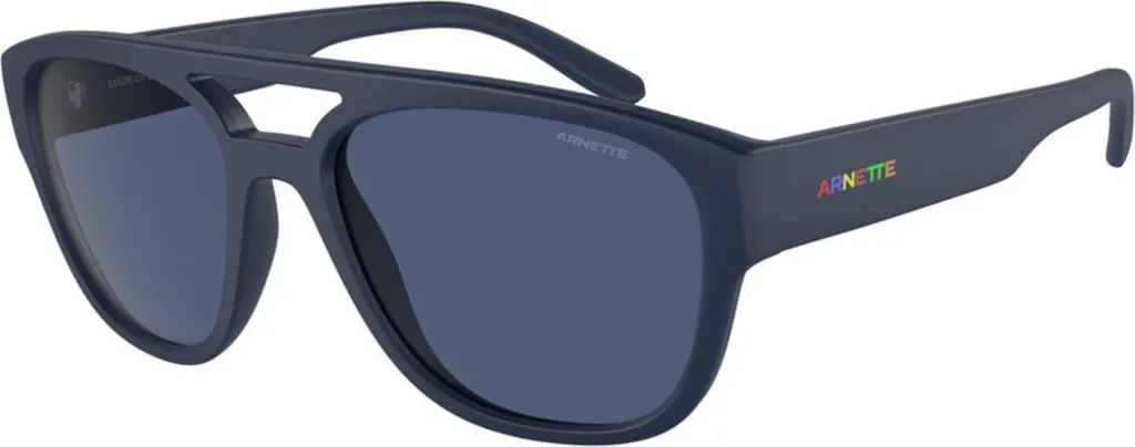 Lunettes de soleil homme Arnette AN 4327 monture bleue mate sport chic