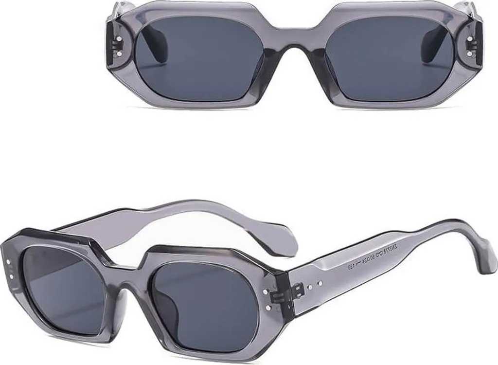 Occhiali NR181 Leopardati in Metallo: Look Street Style con Lenti Clear