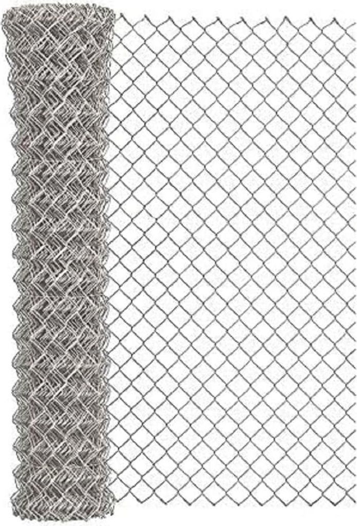 Alberts Maschendraht Geflecht, Höhe 100 cm, Länge 25 m, verzinkt, Viereckgeflecht Maschen 50 x 50 mm, Draht 2,2 mm