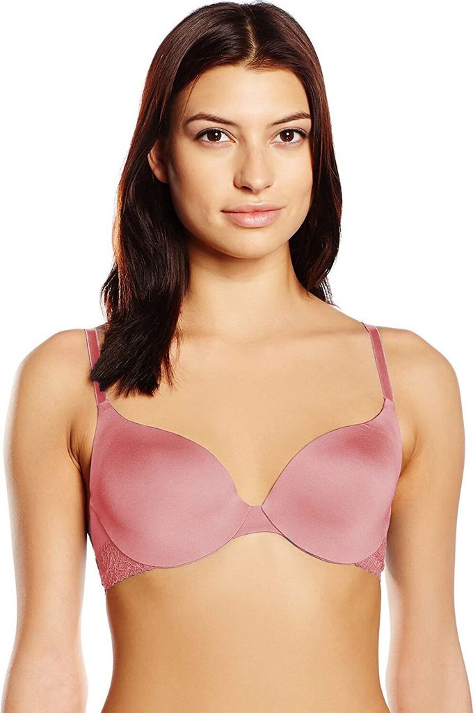 Sloggi Wow Lace WHP BH mit Bügel, Farbe: Rosa (Indian Rose), Größe: 70D