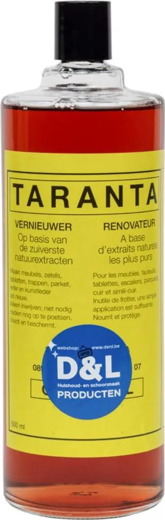 Nettoyant Meubles Naturel Taranta 500ml - Formule Douce Haute Performance