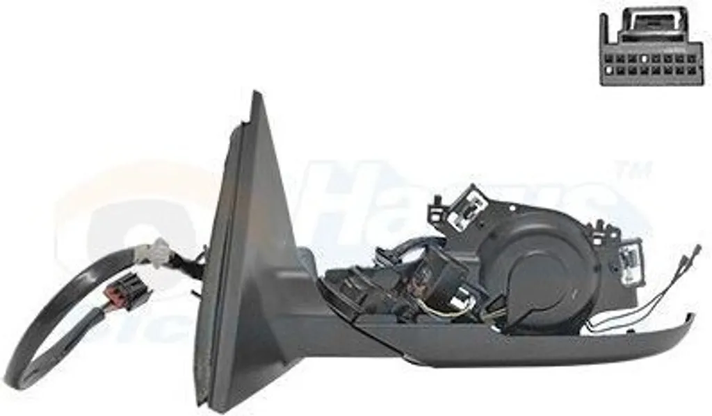 Rétroviseur de rechange AUDI A4 8K5 B8 chauffant pour hiver et pluie