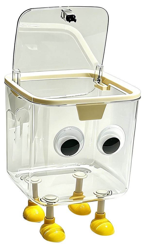 Aufbewahrungsbox mit großem Fassungsvermögen, Schreibtisch-Organizer, transparentes Design, Aufbewahrungsbox für Haaraccessoires, Schmuck und So...