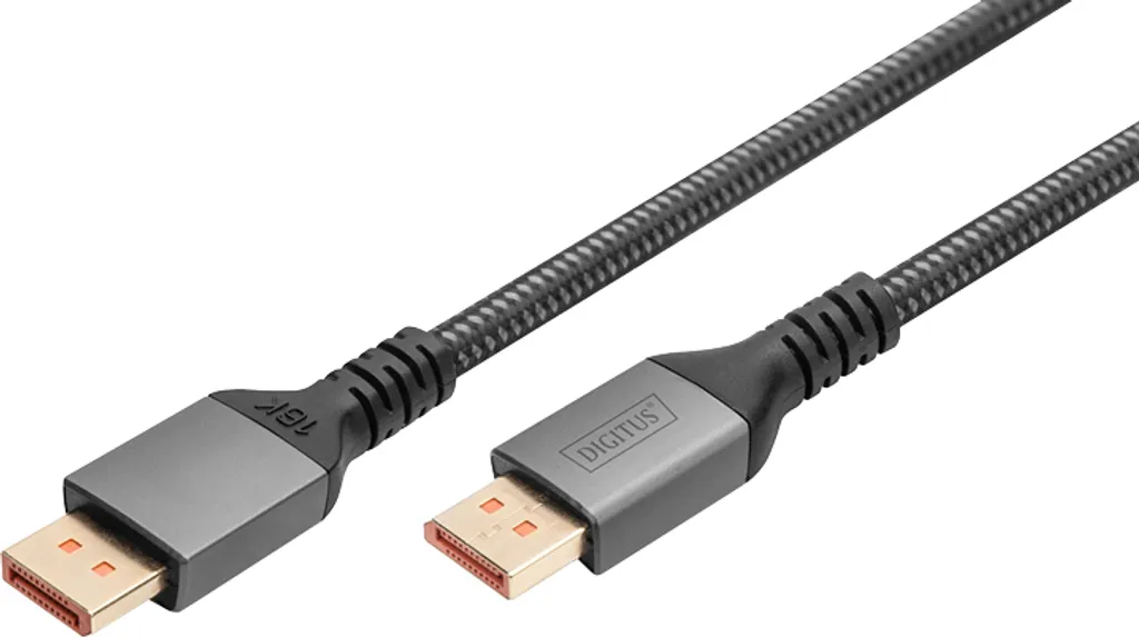 Digitus Cavo DP 2.1 16K 80Gbps - Zero Lag per 4K 240Hz Gaming - 2