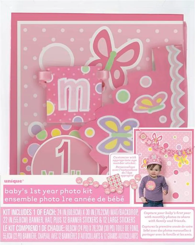 Décorations photo 27e anniversaire - Kit complet accessoires de fête