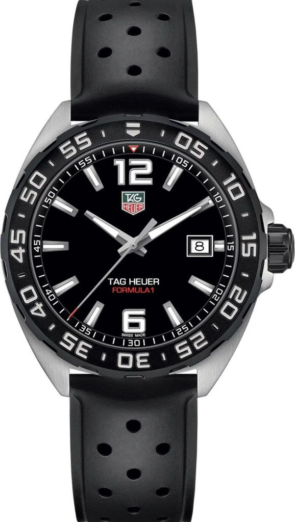 Zegarek męski Tag Heuer Formula 1 Date, srebrno-czarny, Zdjęcie produktu 