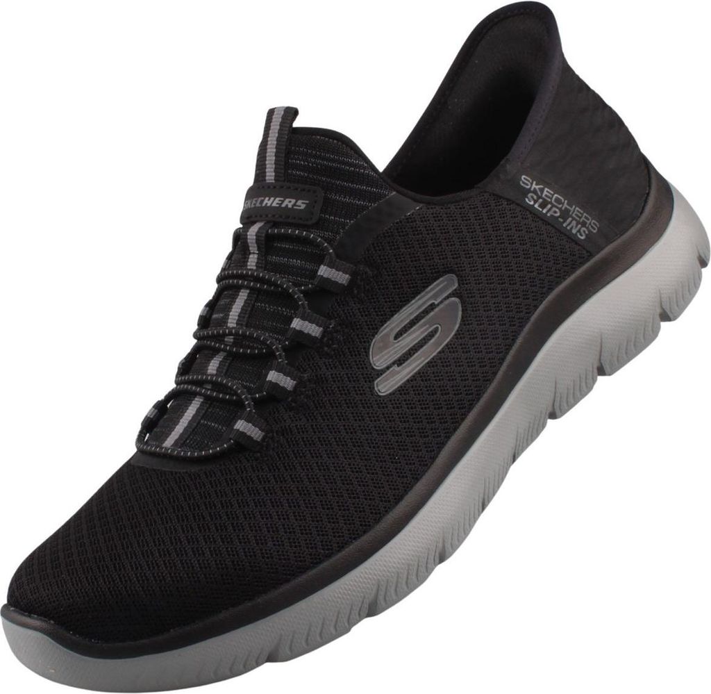 Skechers Herren Sneakers Schwarz 232457BKCC Grösse 48,5