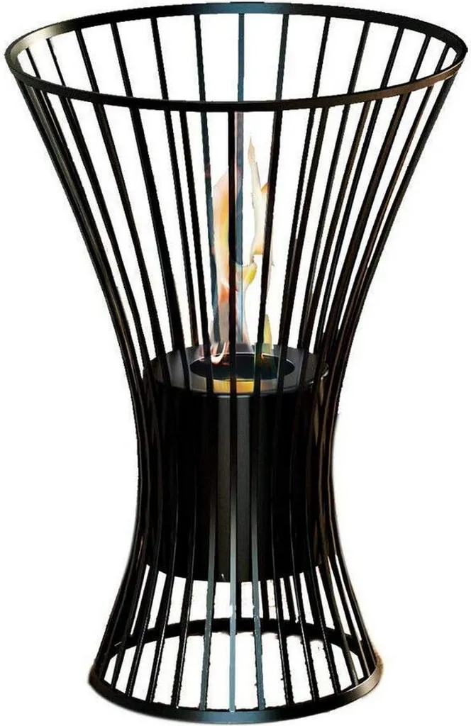 Biocamino da tavolo York Tecno Air System noir pour salon