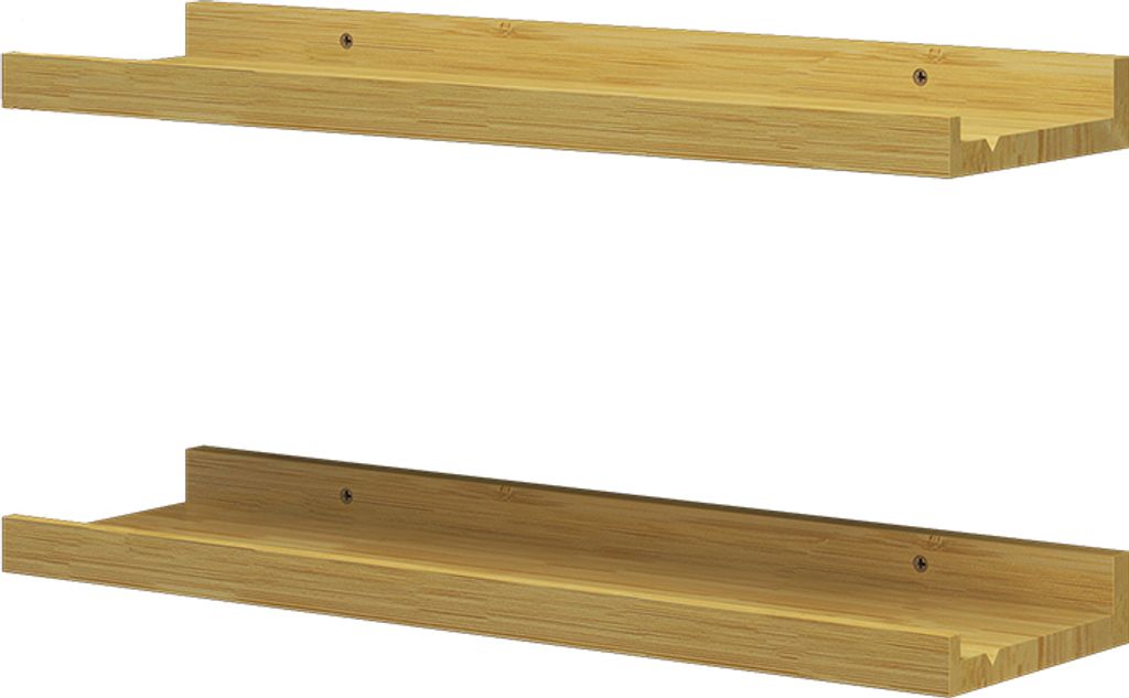 Mensola Vicco Linus Legno 50 x 4 cm Set di 2, Model 52004 Immagine del prodotto 