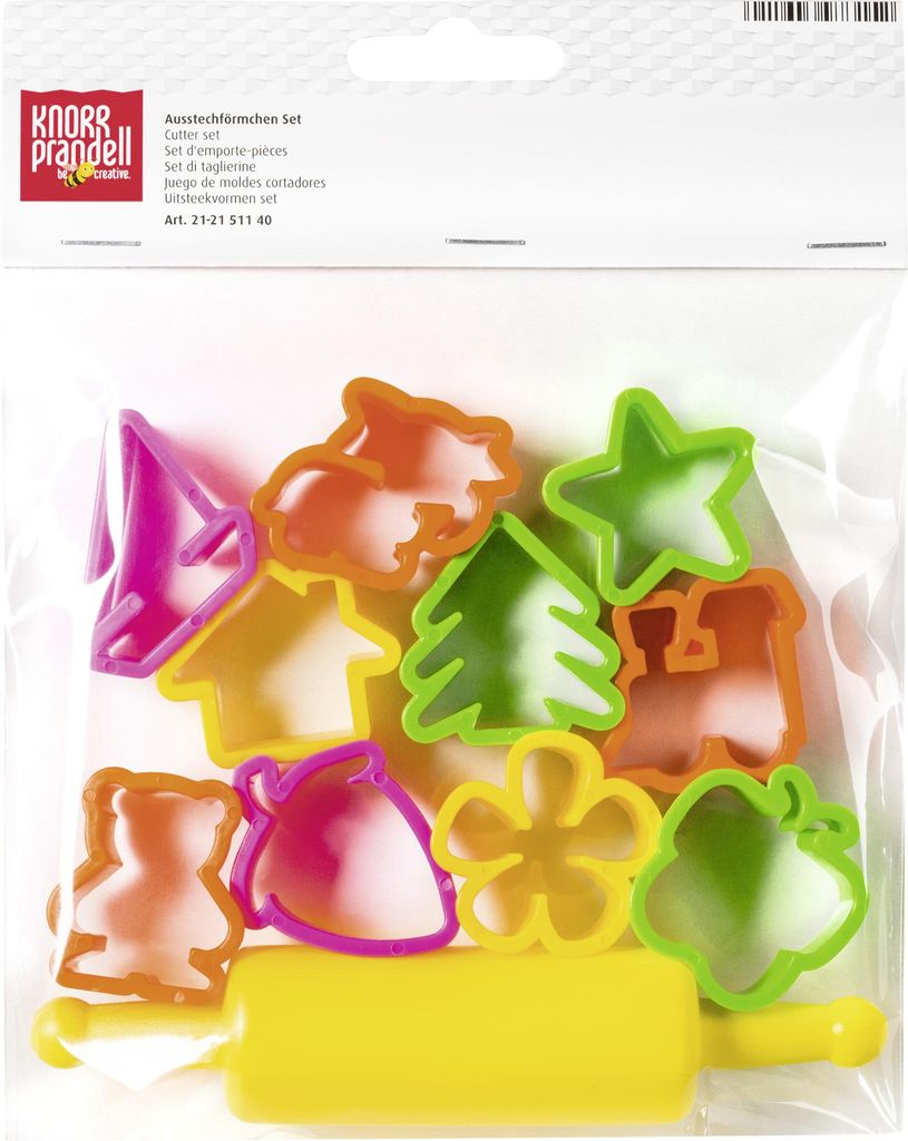 KNORR prandell Ausstechförmchen-Set "Kids" 10er Set Produktbild 