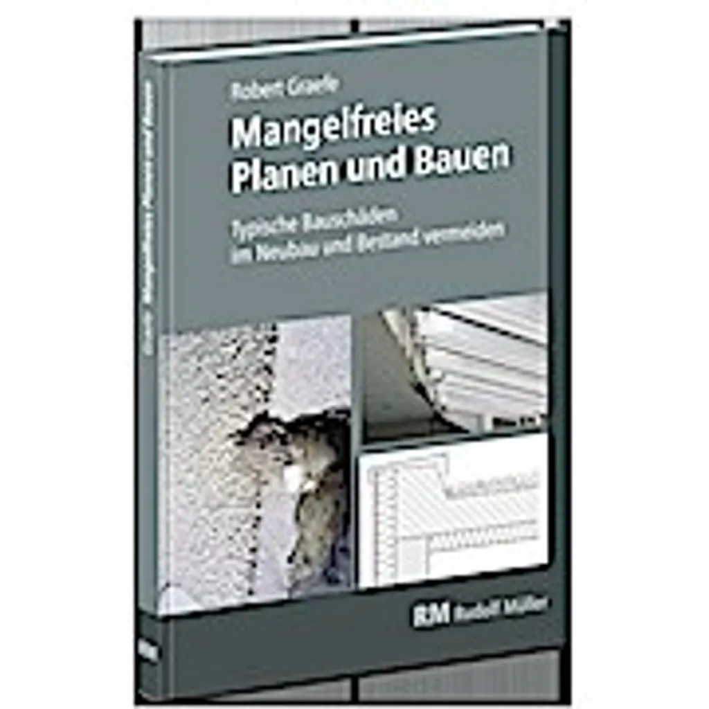Livre Mangelfreies Planen und Bauen : Guide Technique de la Construction