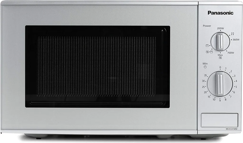 Panasonic NN-K121MMEPG Micro-ondes avec Gril 20L Argenté Performant