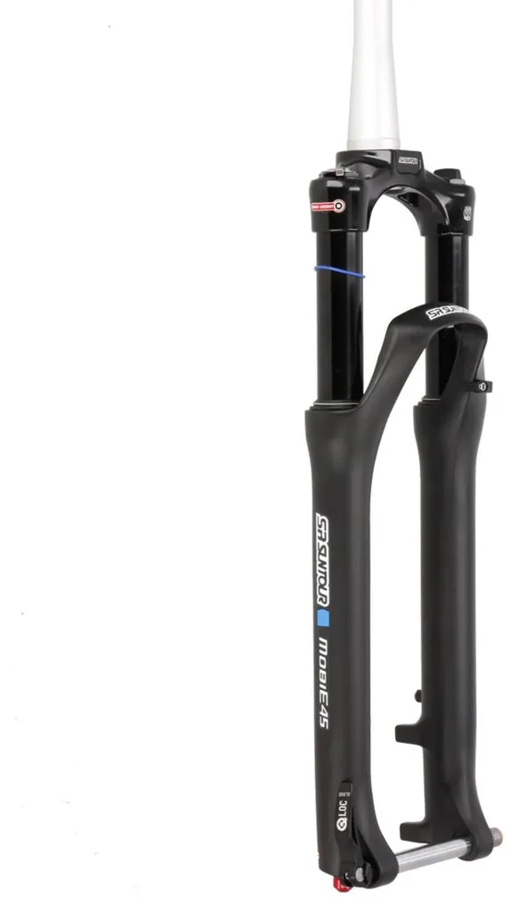 Sr Suntour Mobie45 Fourche Lor Ds Coil Tapered 15mm Argent 28 pouces
