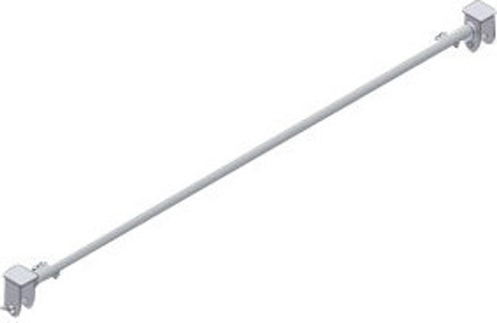 Iller Basisstrebe für Gerüste mit Fahrbalken für Gerüstlänge 2,50 m