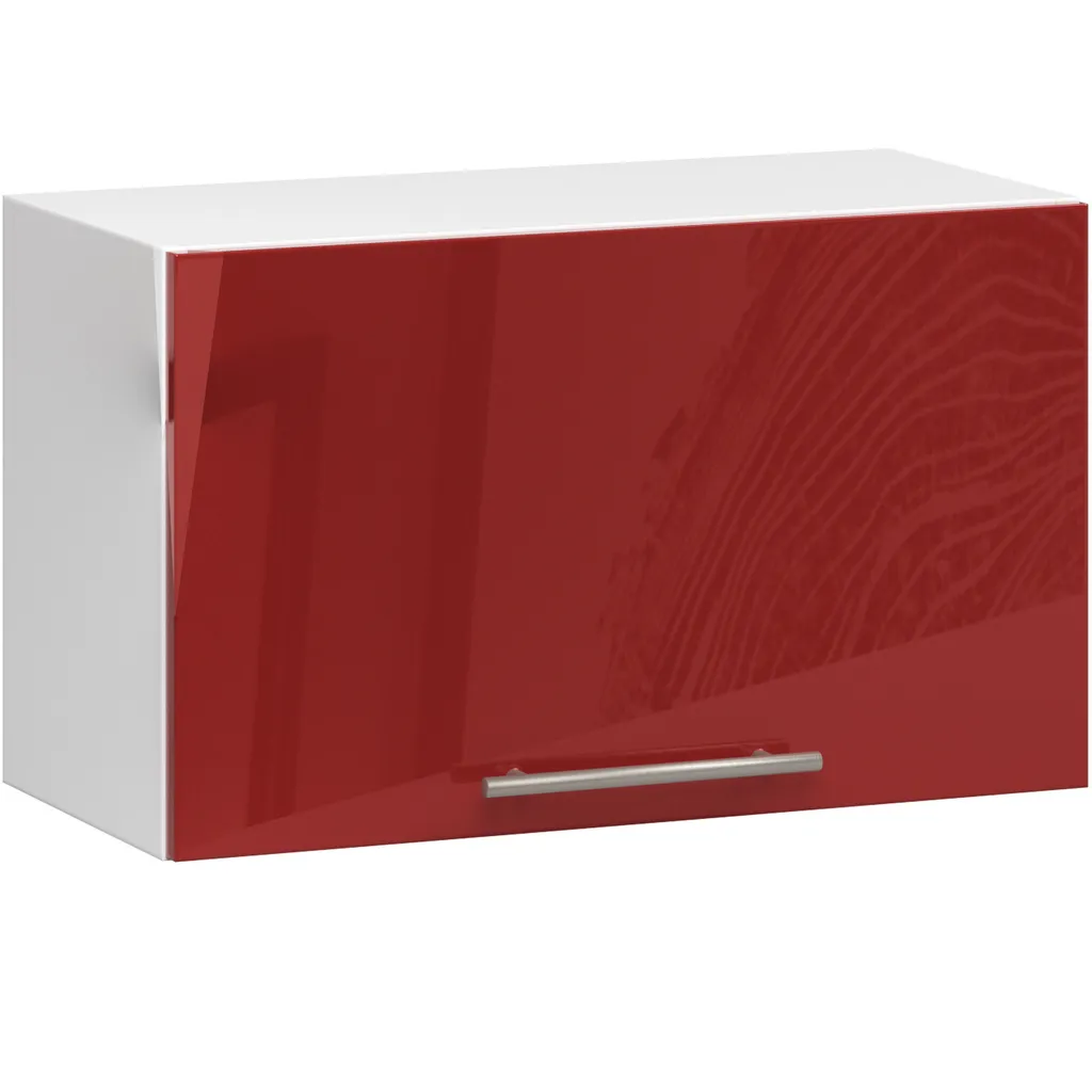 Pensile Cucina Akord Oliwia 60cm Rosso Lucido Design Moderno