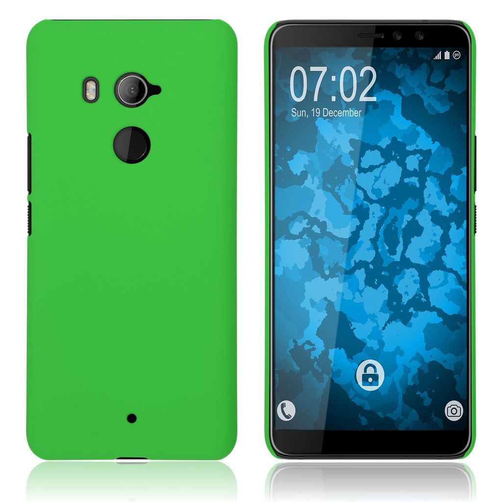 PhoneNatic Case kompatibel mit HTC U11 Eyes - Hülle grün Produktbild 