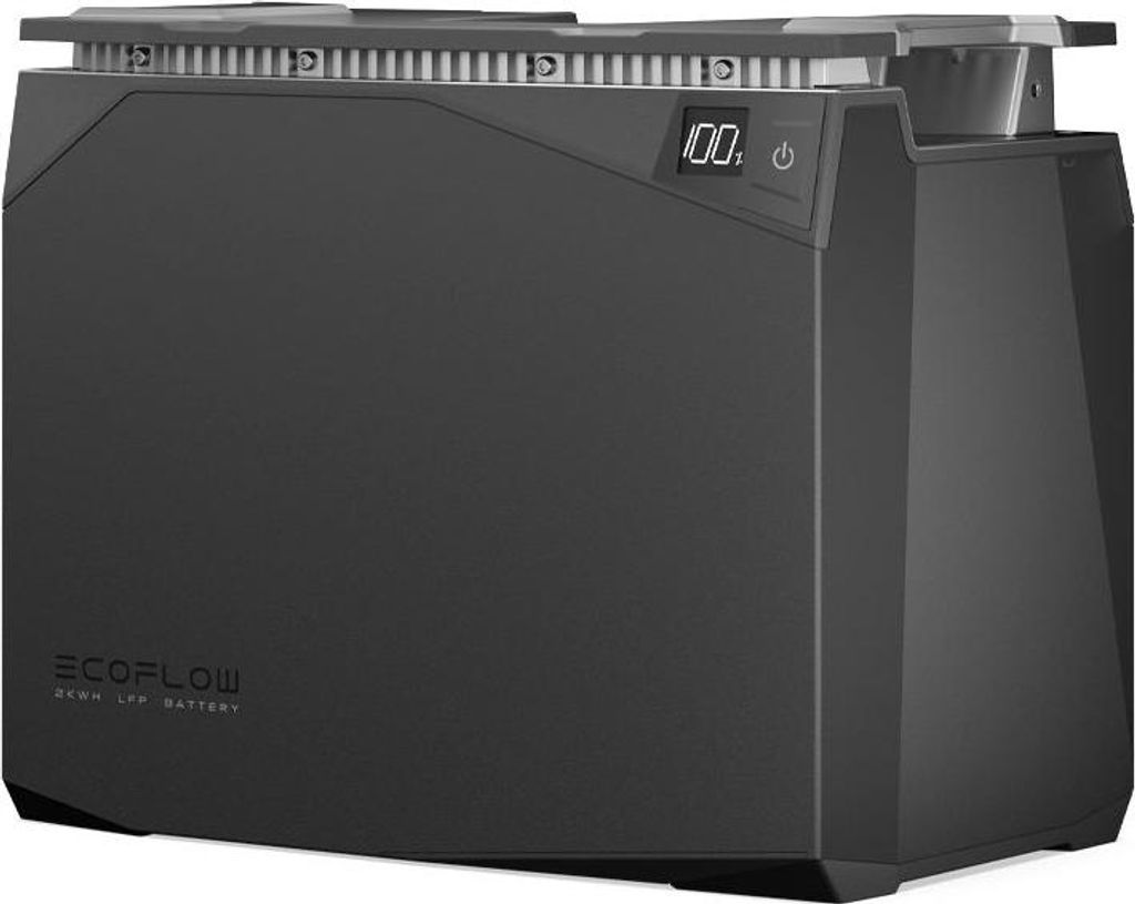 EcoFlow ZMM100BP2, Akku, Schwarz, EcoFlow, 348 mm, 198 mm, Produktbild 