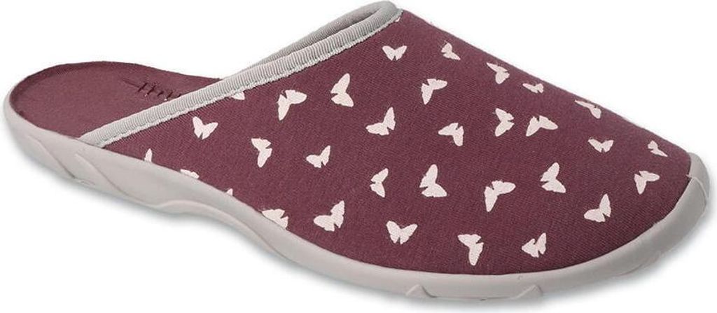 Hausschuhe Befado 235D193 burgund